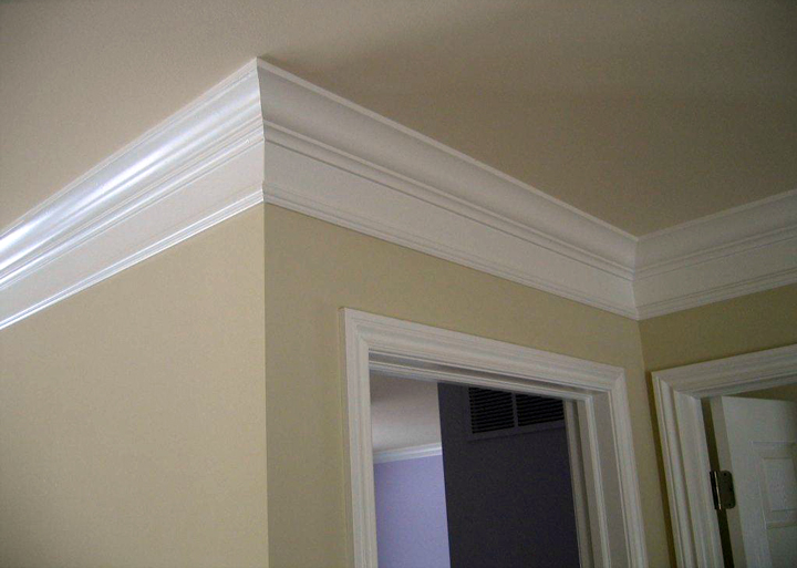 Stacked crown molding
